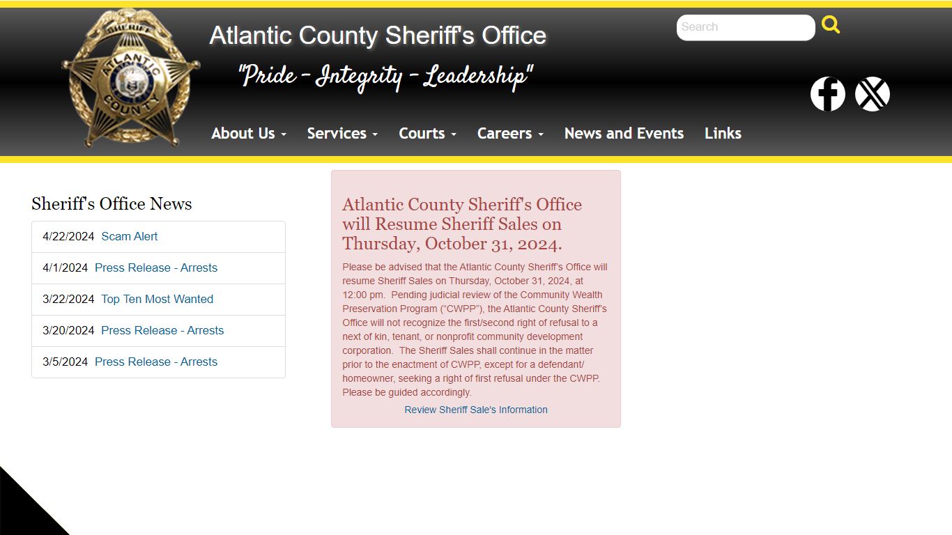 Atlantic County Sheriff's Office